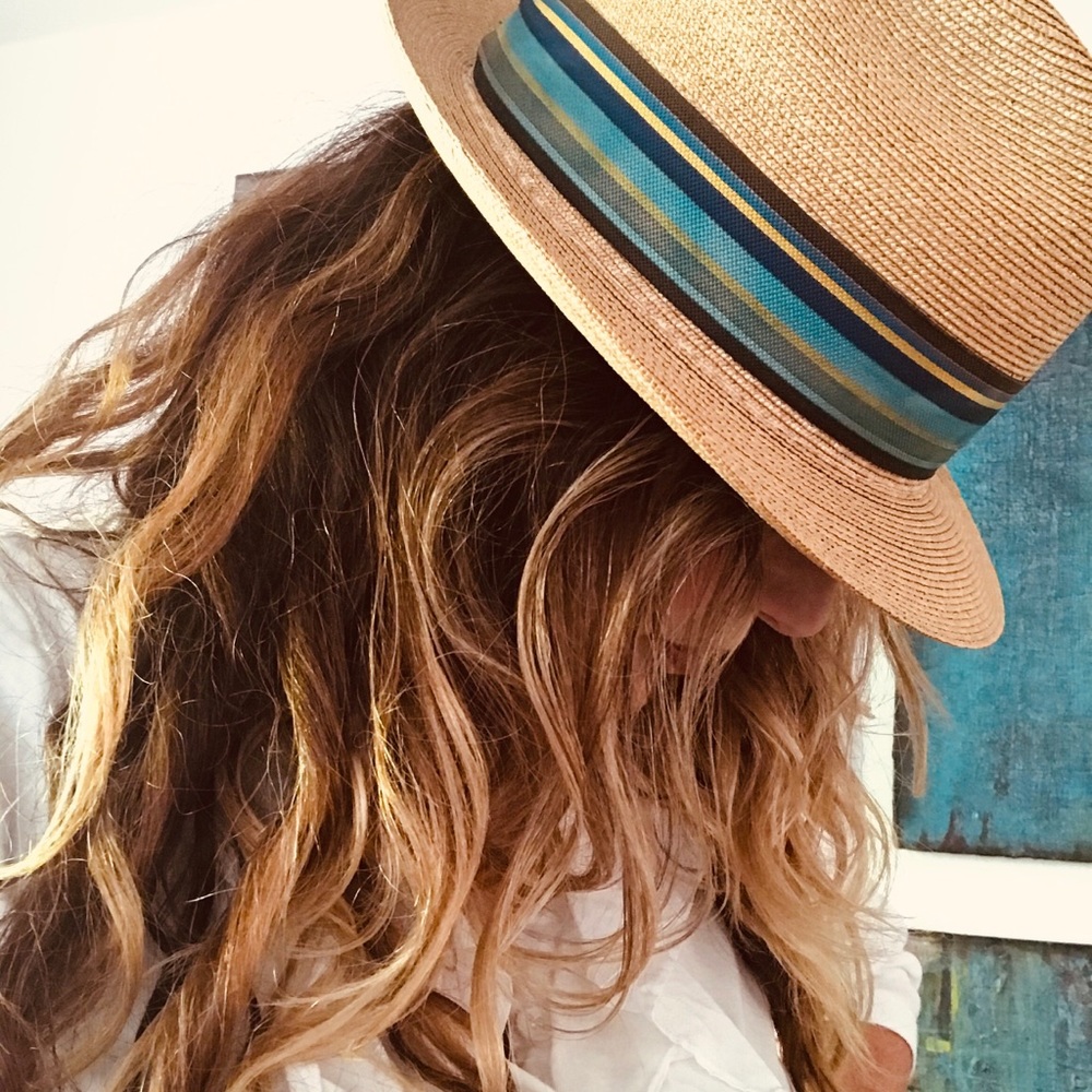 Rare 1960’s Stetson hand woven straw Hat
